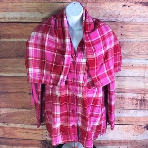 VICTORIA SECRET Comfy pink Plaid pajamas